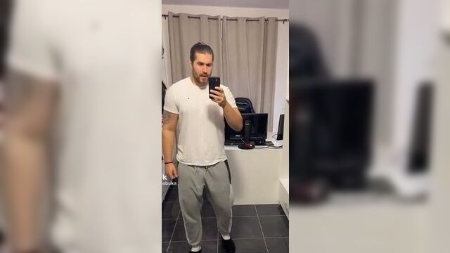 Huge bulge in trackies