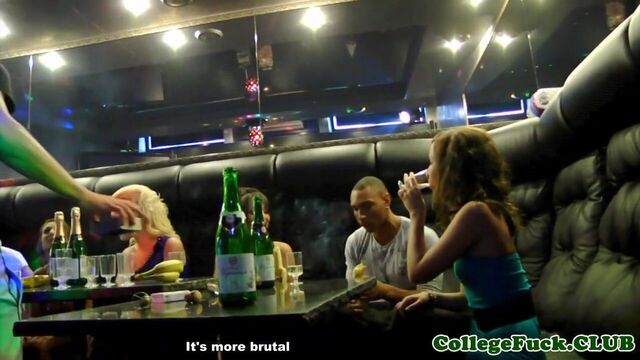 Euro college babes enjoying cock and cum