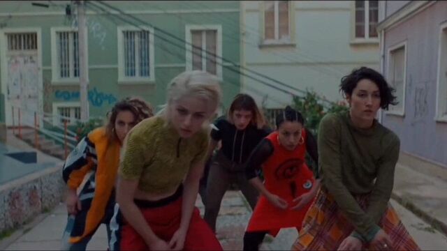 Beautiful EMA kissing and dancing