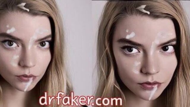 Anya Taylor Joy Animated Cum Fake
