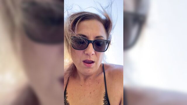 Suck and ride stranger outside