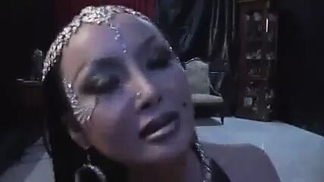 Asian vampire dominates a man