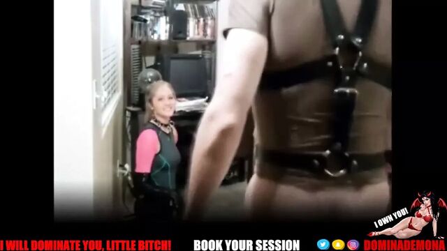 Femdom Blowjob, Anal Pegging, Humiliation, Fetish, Strapon