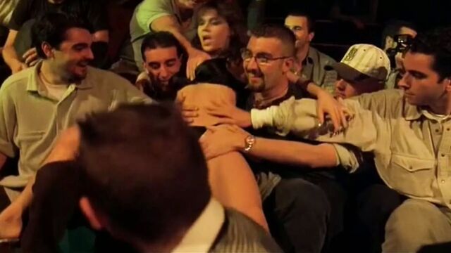 Elisabetta Cavalotti in group sex scene