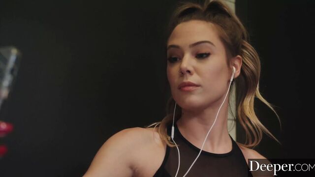 Deeper. Naughty Avery gets spanked & disciplined by stranger