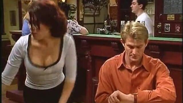 Kym Valentine - down blouse