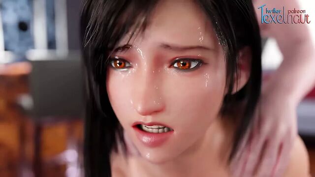 Tifa Lockhart and Cloud Doggystyle