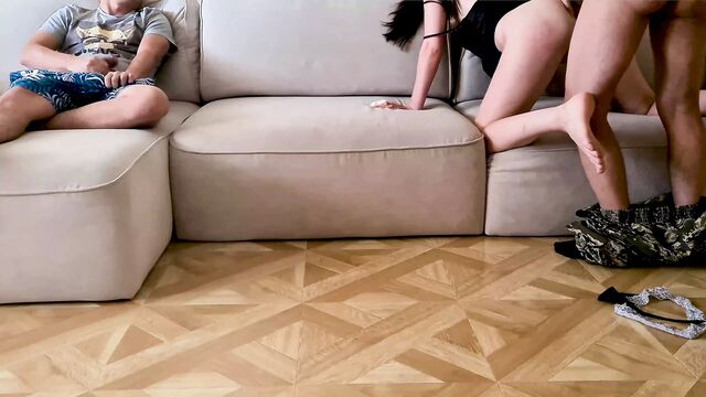 I'm a cuckold, the Locksmith fucked my wife again. Bitch