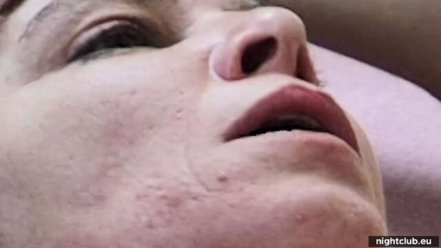Facial expressions of a woman being fucked and giving a blowjob