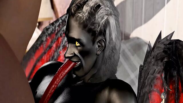 Big booty church lady gets fucked by thick cock demon