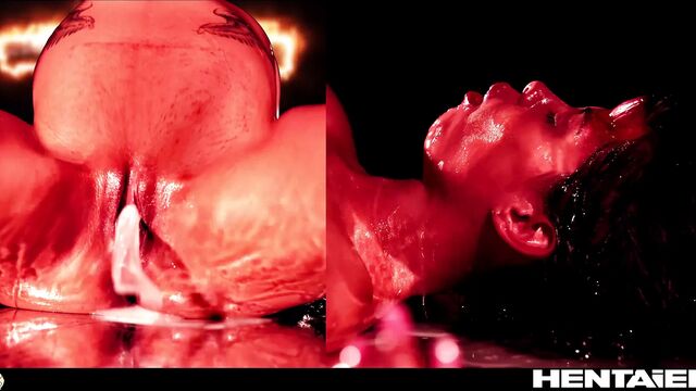 HENTAIED - EXORCISM - Hot Columbian Demon Fucked by Aliens