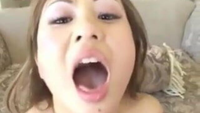 Gorgeous Asian Fucks Viking BWC and swallows his seed