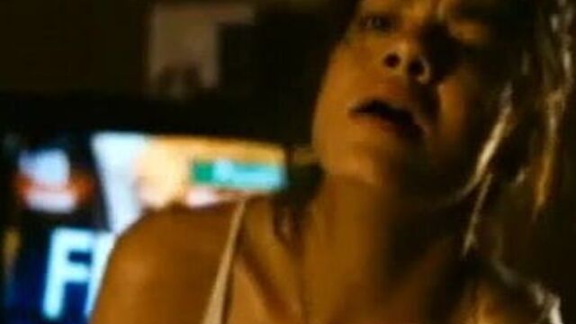 Female trucker enjoys her catch...