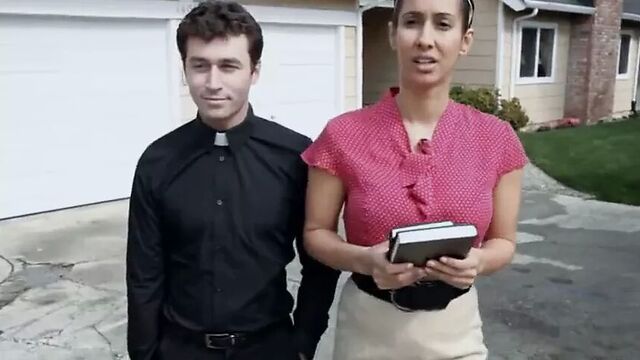 Couple fuck Step Mom and daughter very hard.