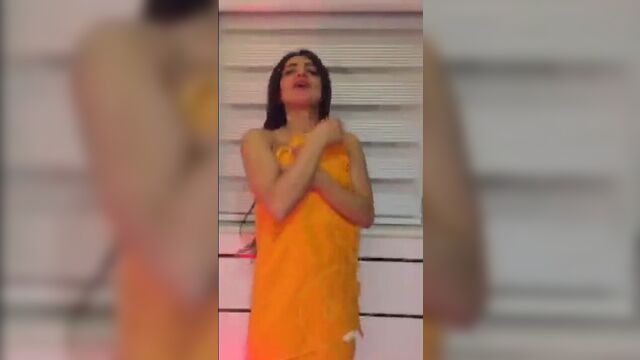 Serpil Cansiz in Bathroom