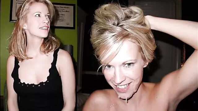 Before and after cum facial compilation with music