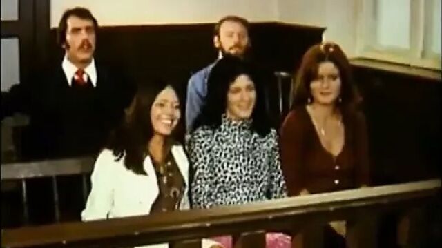 Vintage German - courtroom orgy