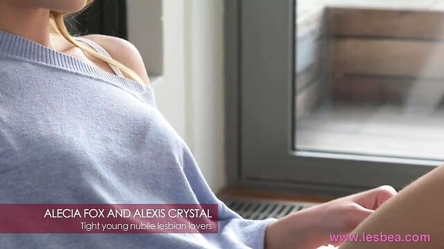 Lesbea Tight young body lesbians make sensual love