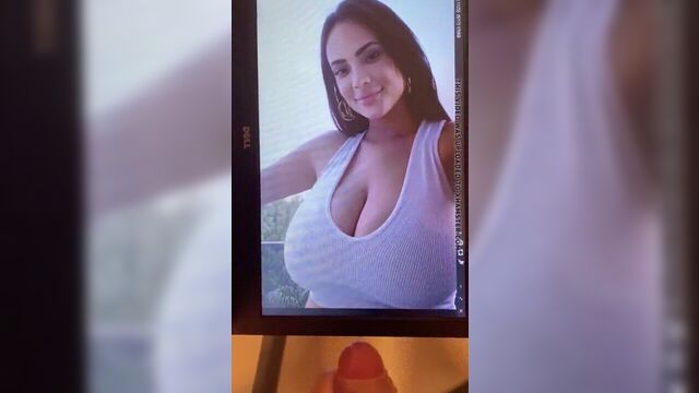 Sanna Meira big tits cum tribute