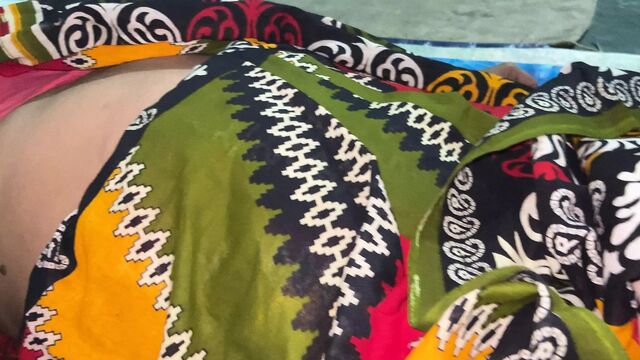 I hold my stepsister's milk and squeeze it hard after that I hugged her and fucked her