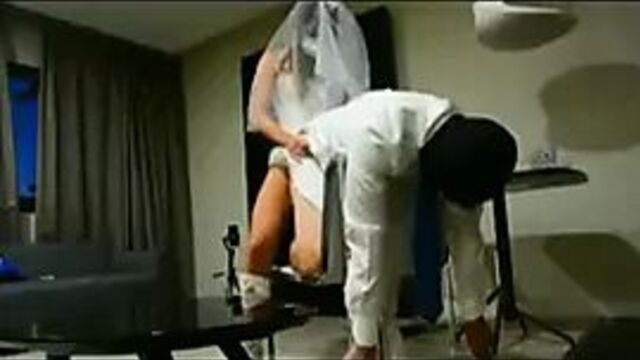 Wedding pegging. Honeymoon is over