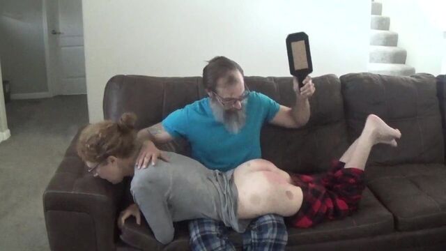 Birthday Spanking