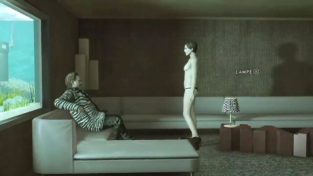 Madison paige heavy rain scene strip