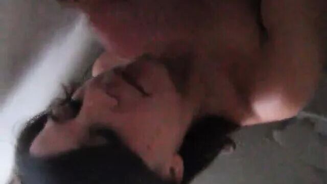 Tumblr find. Cute Gloryhole Wife puts on show for Husband.