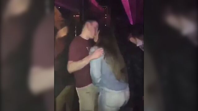 Thot sucking dick at the club