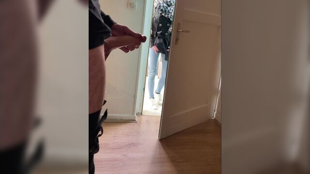 Hidden cam – caught by my neighbor jerking off