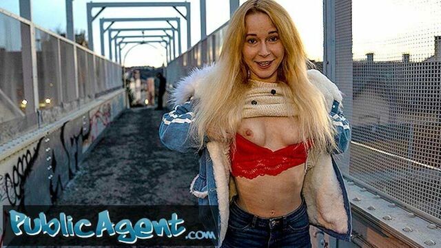 Public Agent – She finished with a face full of spunk