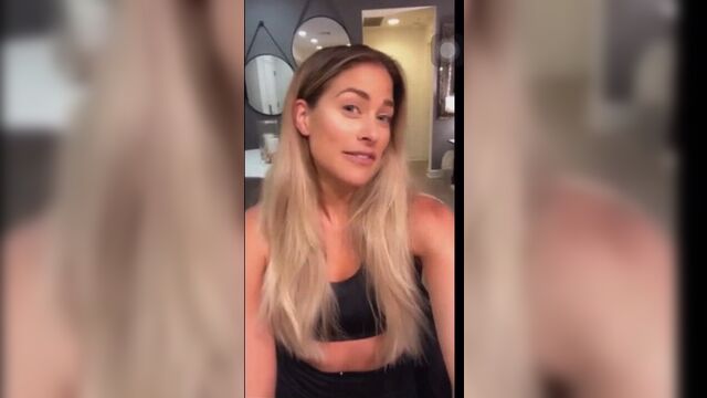 WWE Kelly Kelly (Barbie Blank) talking about foot fetishies