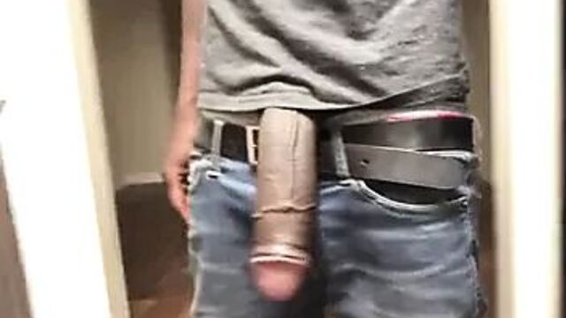 Huge black cock cums again and again