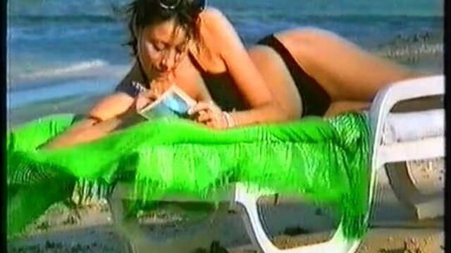 Melanie Sykes Black Bikini