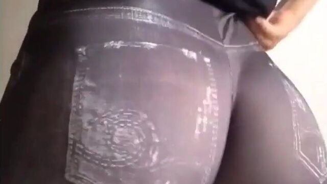 Spandex Jeggings Ass