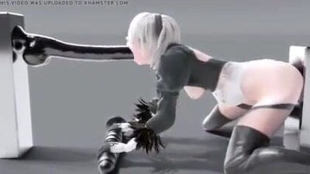 Nier automata fuck machines