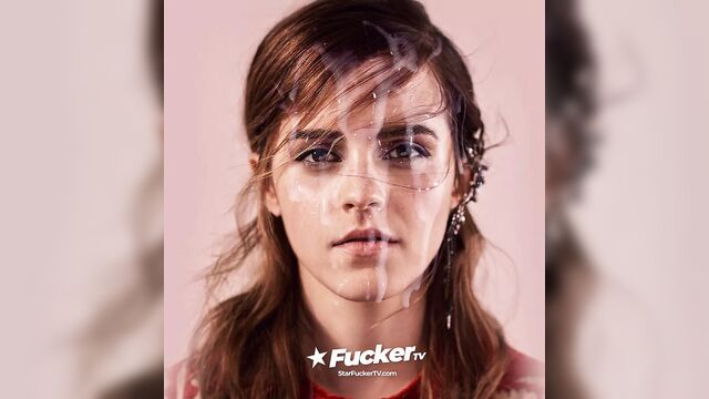 Emma Watson Cum Facial (fantasy)