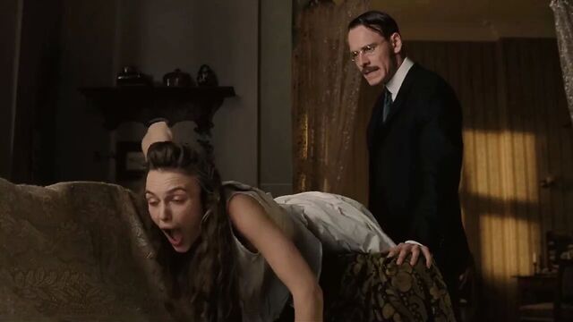 KEIRA KNIGHTLEY, A DANGEROUS METHOD, SEX SCENES