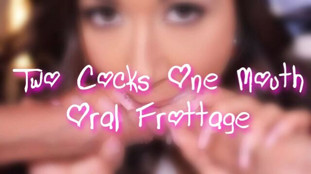 Two Cocks One Mouth - Oral Frottage (PMV) Double Barrel Comp
