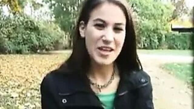 Cute teen works for cash