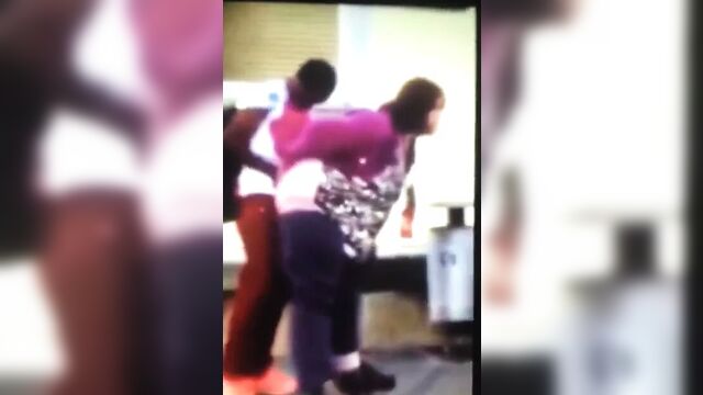 Caught fucking a bbw in public