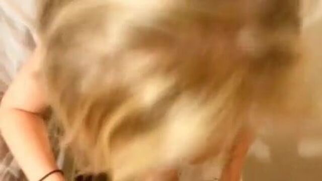 Revenge Ex Girlfriend swallows cum and gets facial