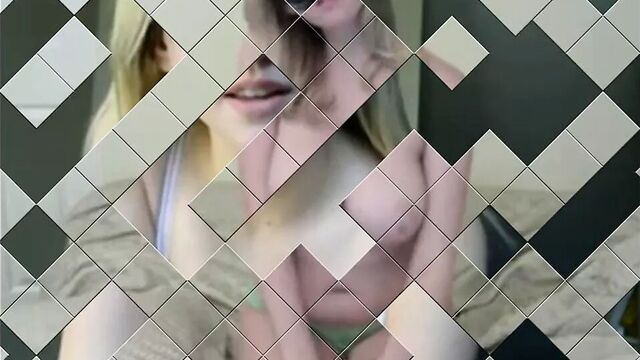 Blondbunny - Tittydrop,show her boobs compilation (part.1)