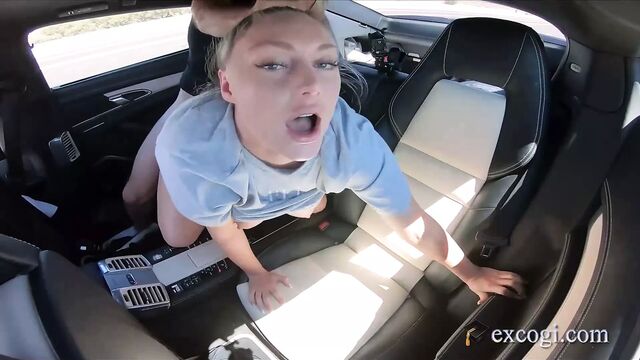 Ex-Military First Timer Kayley Gunner Gets Splattered With Cum