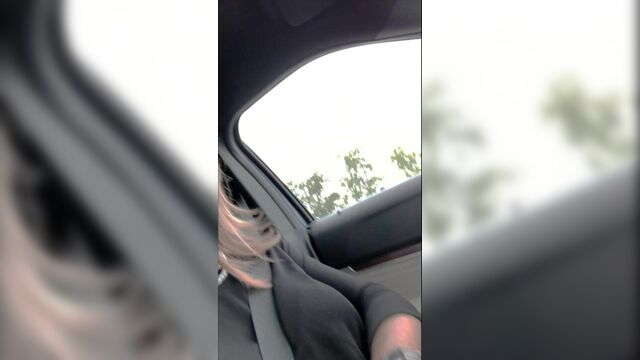 Gas Station in red Go-Go Boots