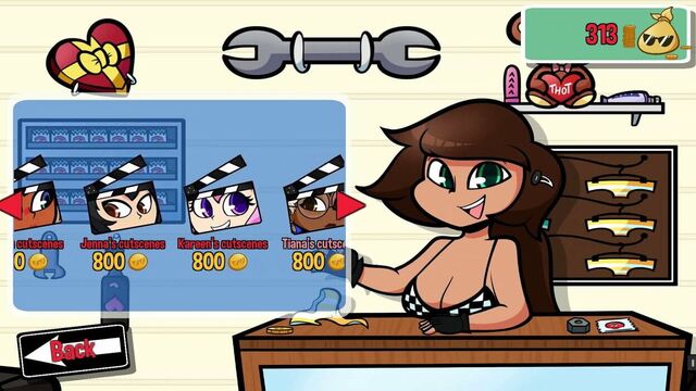 Shady Lewd Kart Hentai NSFW Game Ep.1 Mario Kart sex porn