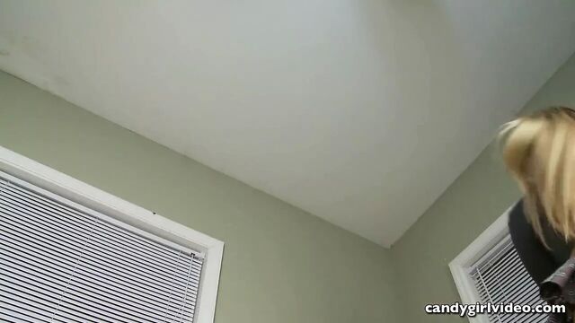 POV Upskirt of Anabelle Pync