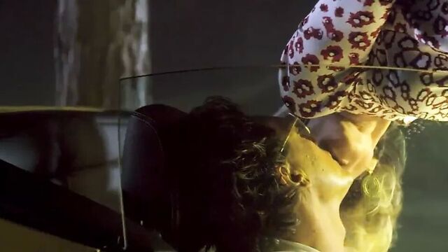 Cameron Diaz Humping the car