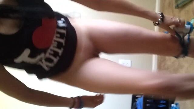 Beautiful girl with thong